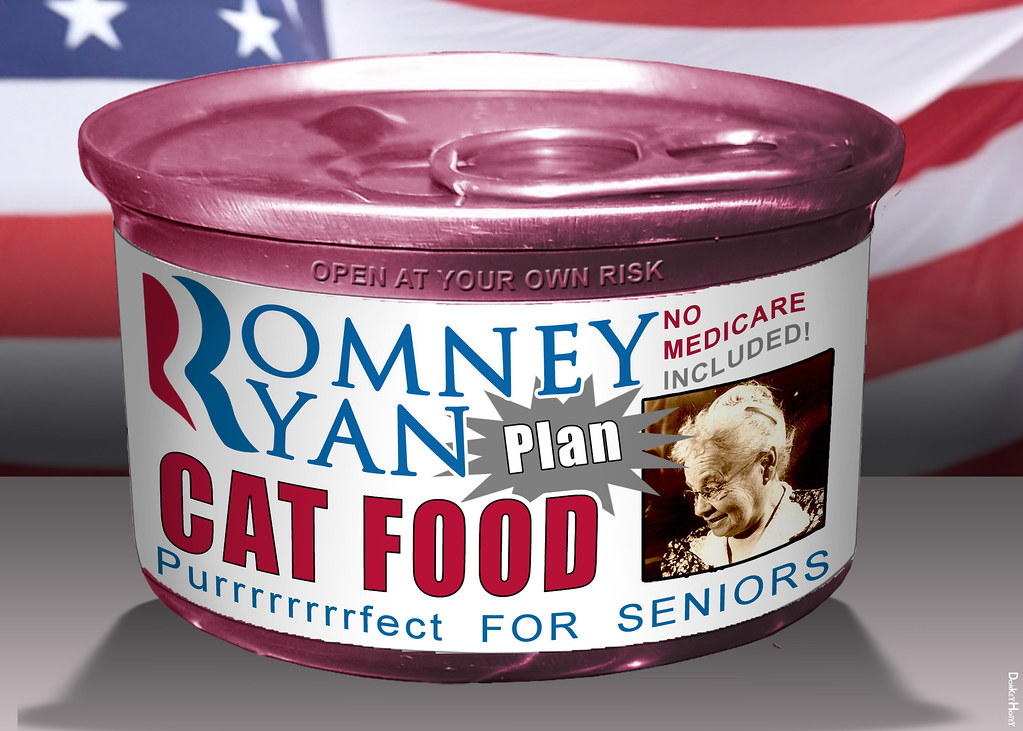 Romney Ryan Plan Cat Food — illustrating selling your business